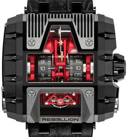 T-1000 Gotham T2K Titanium Red Black Rebellion
