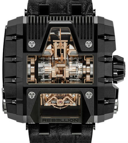 T-1000 Gotham T2K Titanium PVD Gold Sapphir Rebellion