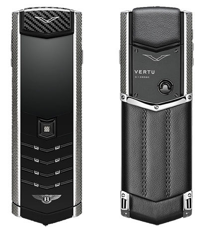 Signature for Bentley Steel and Carbon Vertu