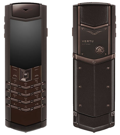 Signature Pure Chocolate Stainless Steel Vertu