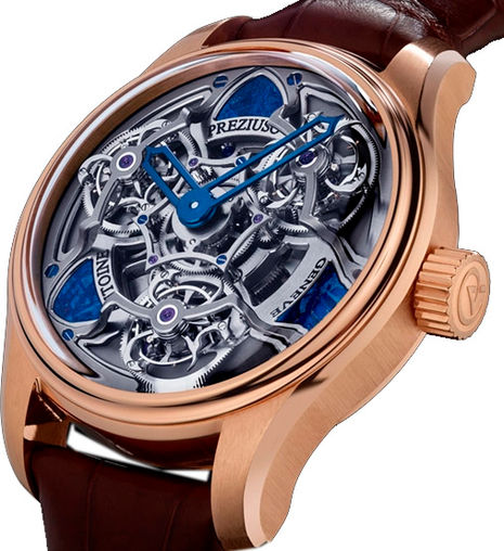 TTR3 Chronometer Pink gold 3 Meteorite Masselottes Antoine Preziuso