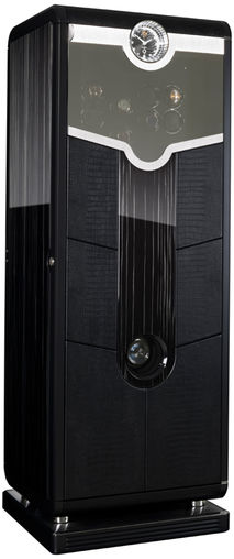 HIGH-GLOSS EBONY GRIGIO CROCO Buben & Zorweg