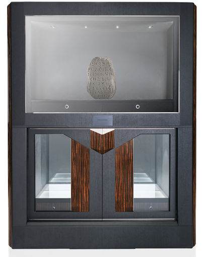 WITH INNER SHOWCASE HIGH-GLOSS MACASSAR Buben & Zorweg