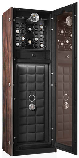 HIGH-GLOSS MACASSAR WITH SAFE SI-110 Buben & Zorweg