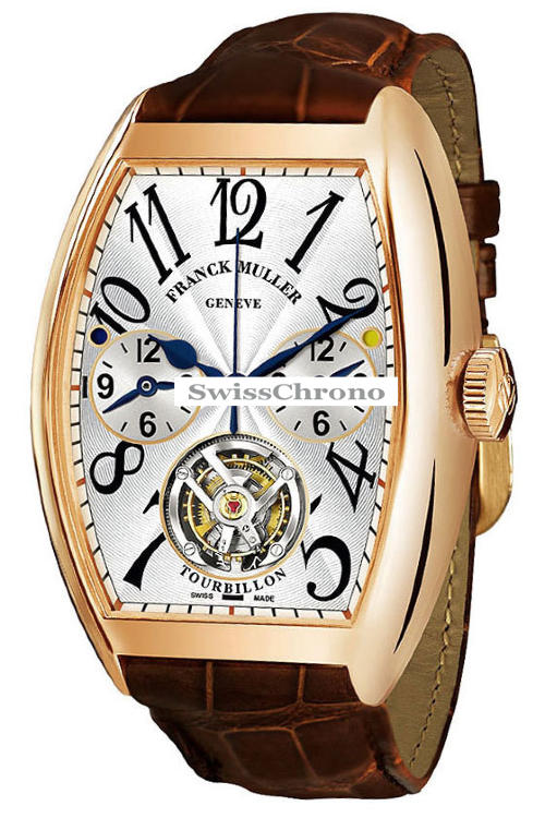 Franck Muller Curvex Master Banker Tourbillon 8880TMB Rose Gold