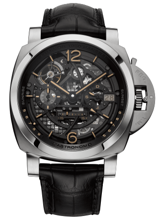 Officine Panerai L’astronomo Luminor 1950 Tourbillon Moon Phases Equation Of Time GMT 50mm PAM00920