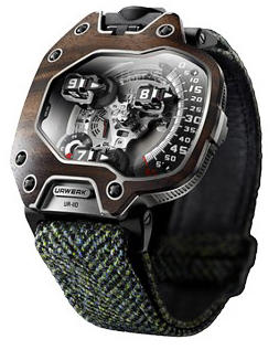 Urwerk Satellite UR-110 Eastwood Macassar Ebony