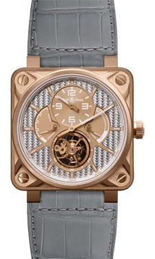 Bell & Ross Instruments BR 01 Tourbillon Pink Gold Black