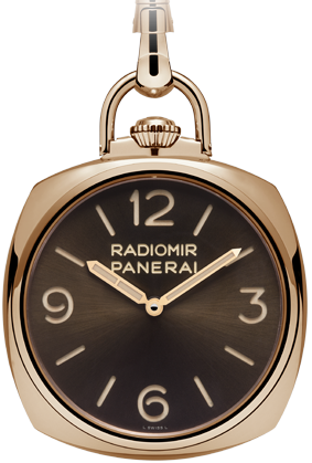 Officine Panerai Special Editions 2014 Pocket Watch 3 Days Oro Rosso PAM00447
