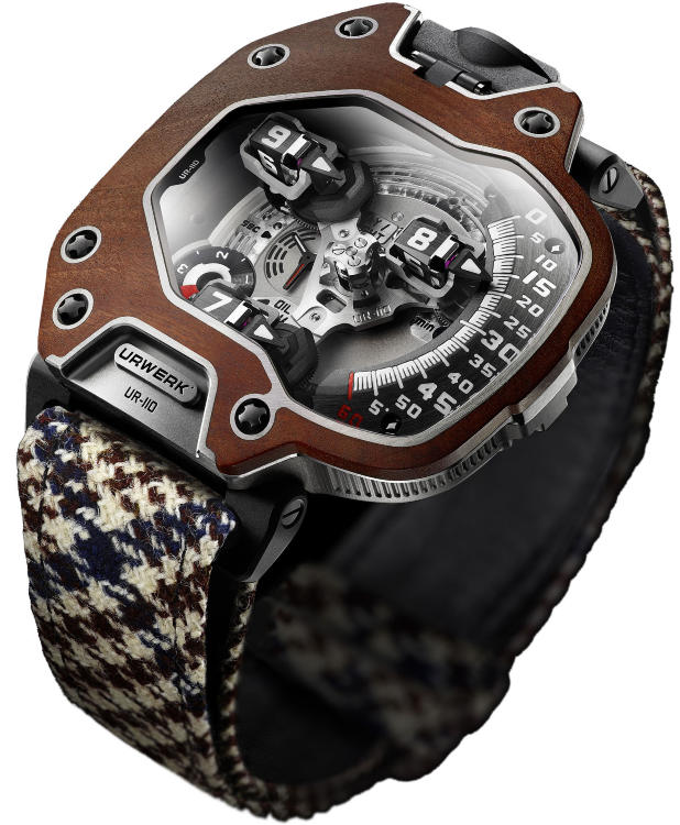Urwerk Satellite UR-110 Eastwood Red Ebony