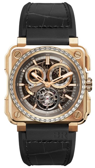Bell & Ross Instruments BR-X1 Tourbillon Rose Gold Diamonds