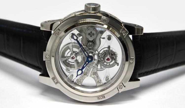 Louis Moinet Mechanical Wonders Sapphire Tourbillon LM-38.70.10