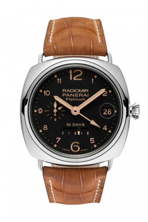 Officine Panerai Special Editions Radiomir 10 Days GMT Platino PAM00495