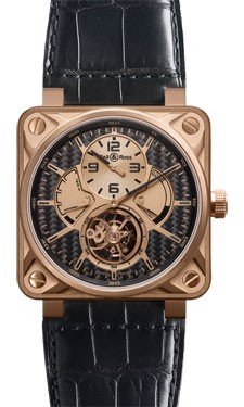Bell & Ross Instruments BR 01 TOURBILLON PINK GOLD
