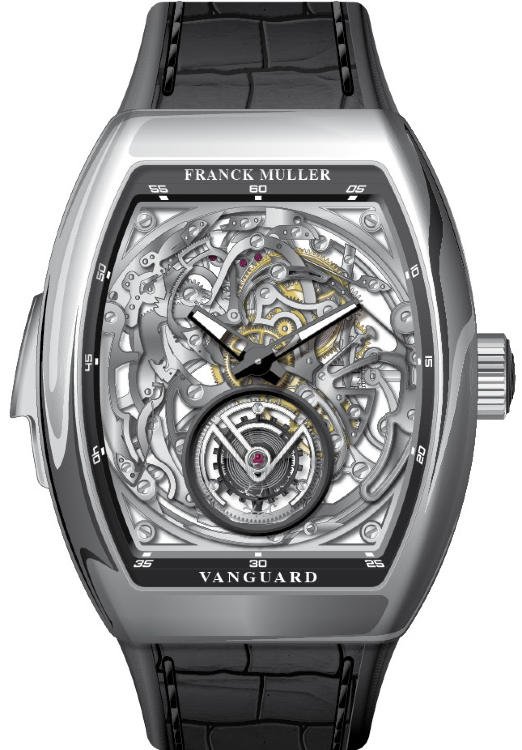 Franck Muller Mens Collection Vanguard Minute Repeater V 50 LRM T SQT AC.NR