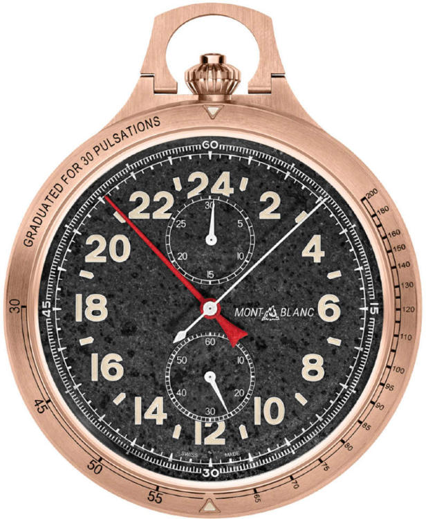 Montblanc 1858 Pocket Watch Limited Edition 16 Pieces 118486