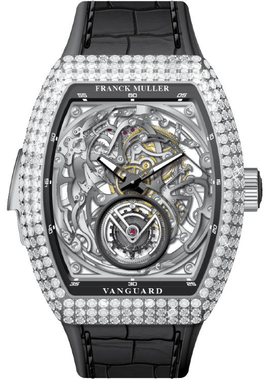 Franck Muller Mens Collection Vanguard Minute Repeater V 50 LRM T SQT D OG.NR