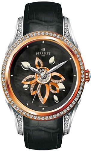Perrelet Double Rotor Diamond Flower A3017/3