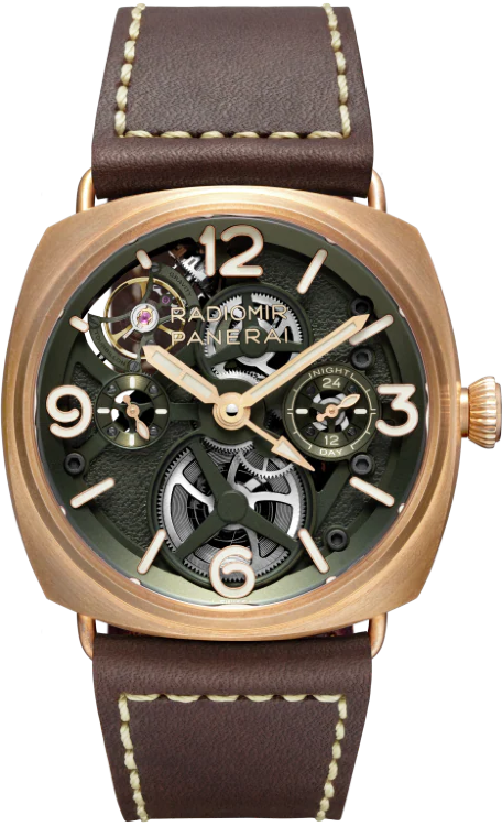 Officine Panerai Radiomir Tourbillon GMT Bronzo PAM01284