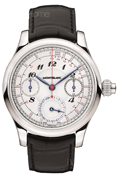 Montblanc Collection Villeret Vintage Tachydate 107341