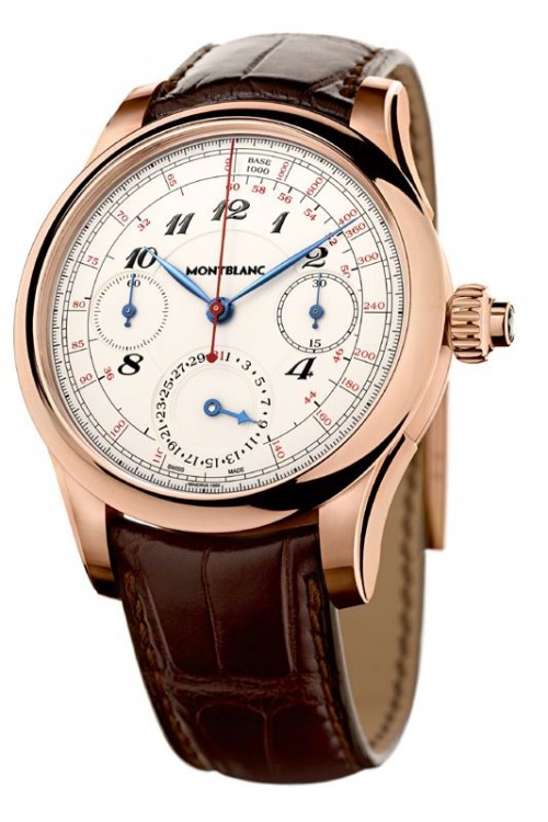 Montblanc Collection Villeret Vintage Tachydate 107342