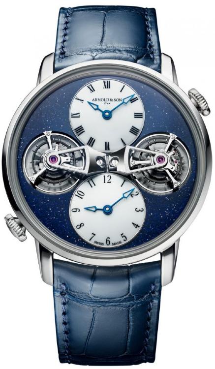 Arnold & Son Double Tourbillon White Gold Aventurine 1DTAW.Z02A.C183W