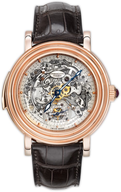 Parmigiani Fleurier Toric Quaestor Rose Gold Sapphire PFH437-1002800-HA1241
