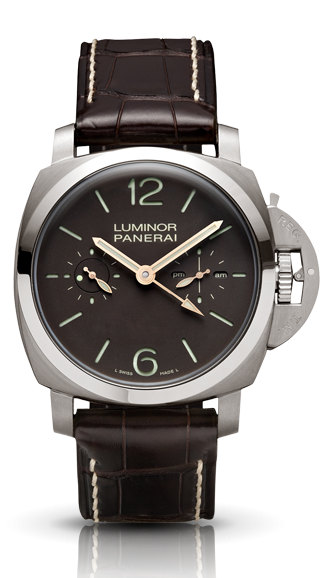 Officine Panerai Special Editions Luminor 1950 Tourbillon GMT Titanio PAM00306